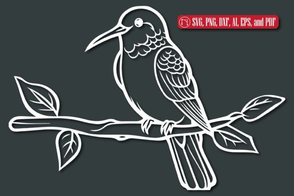 Create Nature-Inspired Art with a Laser Cut Hummingbird SVG Cut File