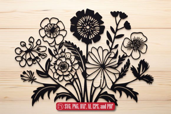 Cricut Wildflowers SVG Bundle: Nature-Inspired Digital Designs