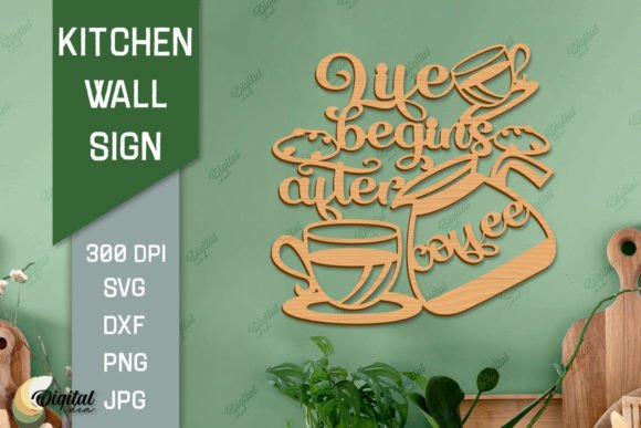 Kitchen Paper: Wall Decor Laser Design Files
