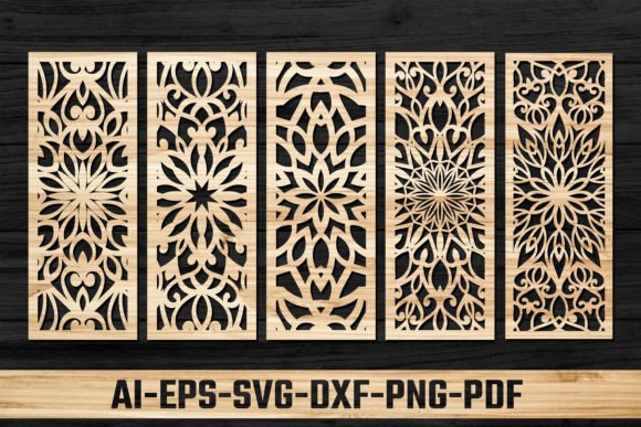 Transform Your Space with Svg Laser Cut Decorative Panel Set 44